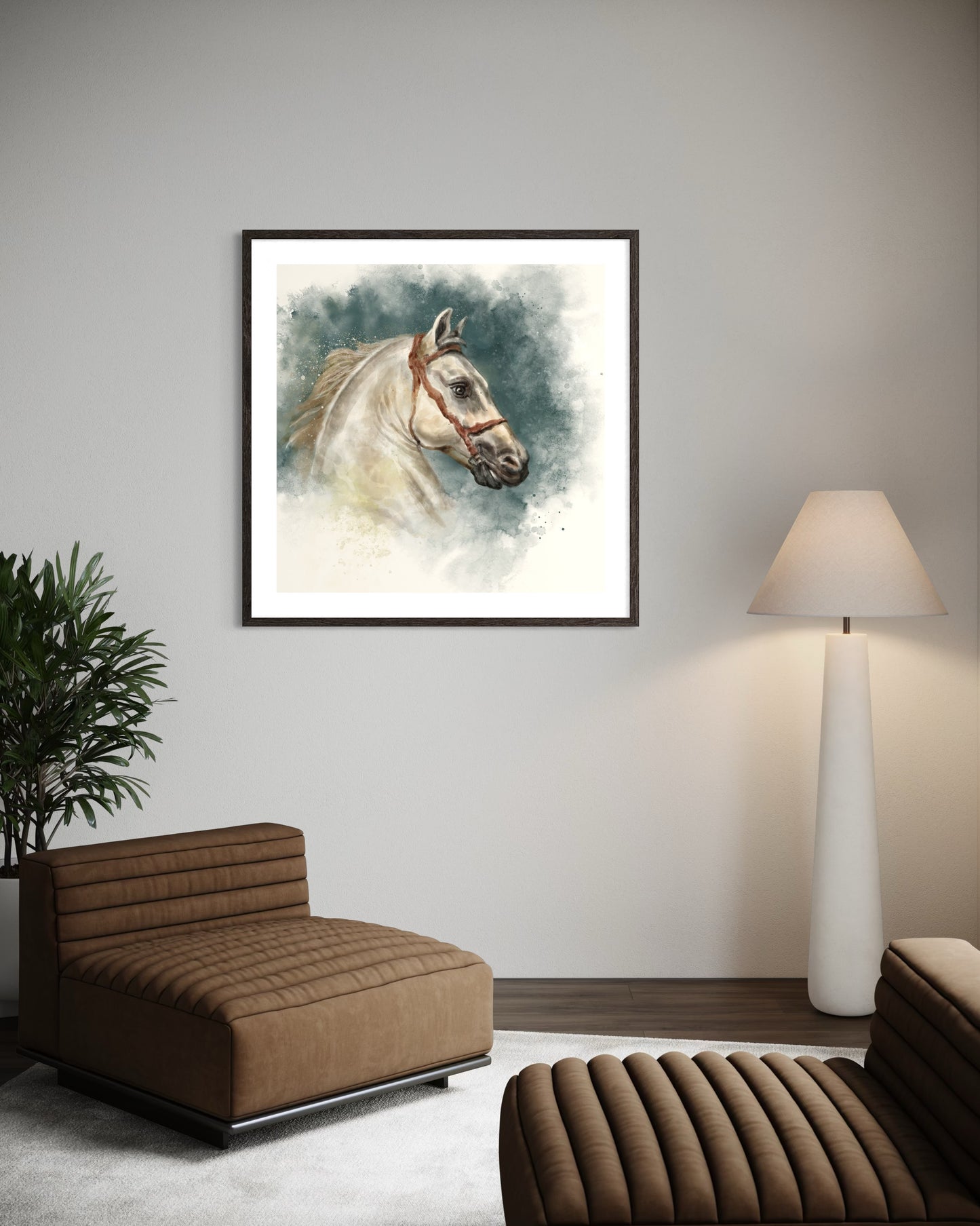 Royal Horse watercolor