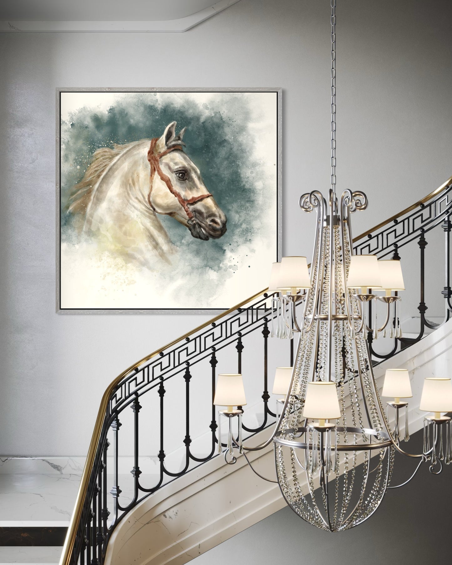 Royal Horse watercolor